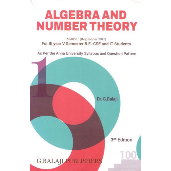 Algebra And Number Theory