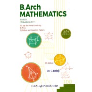 B.Arch Mathematics