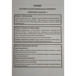 Structural Analysis I Structural Analysis I