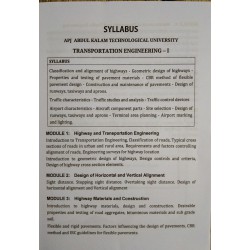 Transporation Engineering I Transporation Engineering I