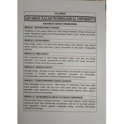 Advanced Energy Engineering