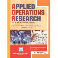 Applied Operations Research Applied Operations Research
