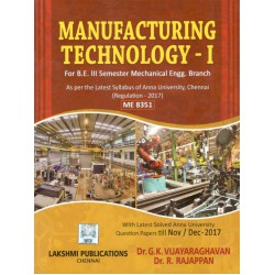 Manufacturing Technology - I Manufacturing Technology - I