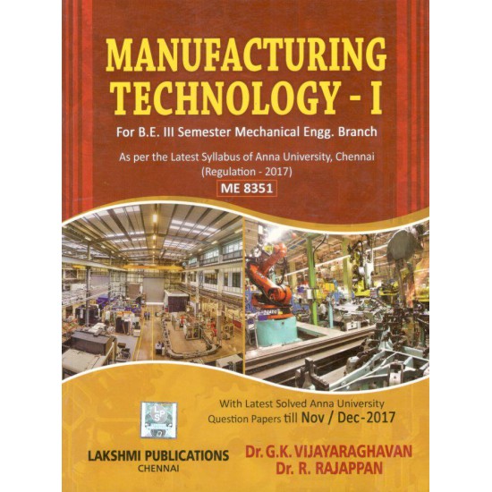 Manufacturing Technology - I