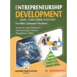 Entrepreneurship Development (MBA)