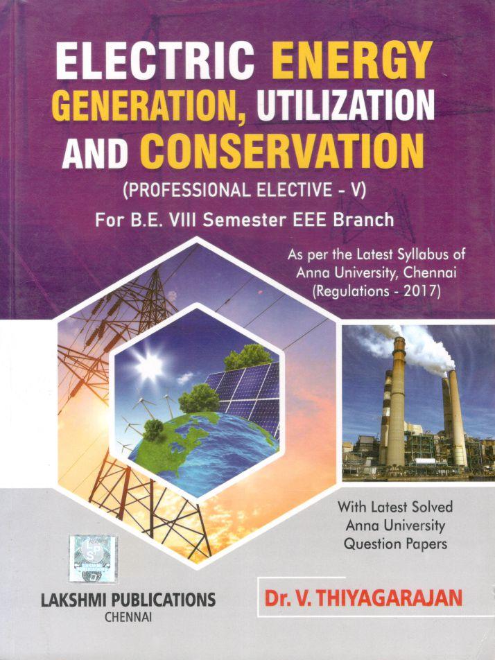 Electric　Generation　And　Energy　Utilization　Conservation