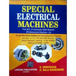 Special Electrical Machines Special Electrical Machines