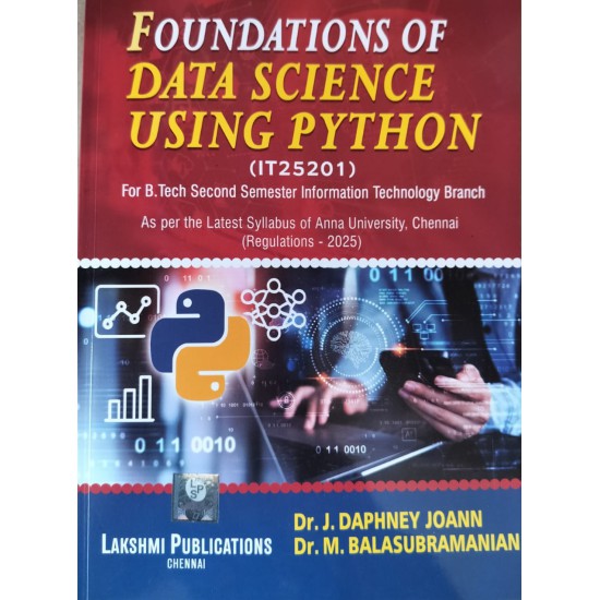 Foundations of Data Science Using Python ( R-25 )