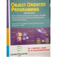 Object Oriented Programming (R-25)