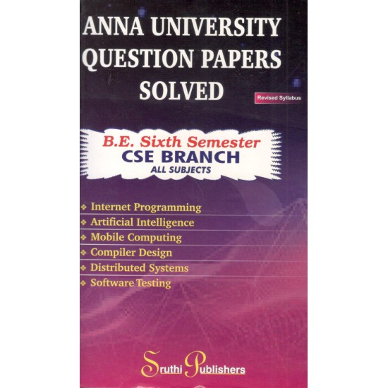 Anna University Solved Question Papers - CSE 6th Sem