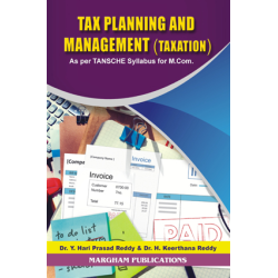 Tax Planning & Management (for M.Com TANSCHE Syllabus) Tax Planning & Management (for M.Com TANSCHE Syllabus)