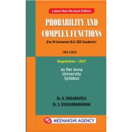 Probability and Complex Functions Probability and Complex Functions