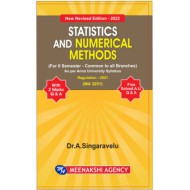 Statistics and Numerical Methods Statistics and Numerical Methods