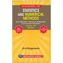 Statistics and Numerical Methods Statistics and Numerical Methods