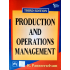Production and Operations Management
