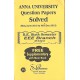 Anna University Solved Question Papers - EEE 6th Sem