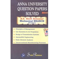Anna University Solved Question Papers - Mechnical 6th Sem