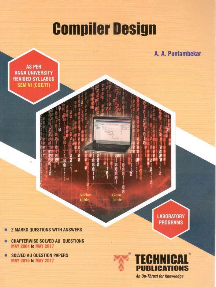 compiler design books
