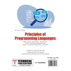 Principles of Programming Languages (Vertical II)