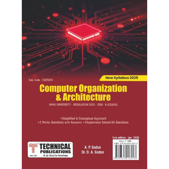 Computer Organisation And Design (R- 25)