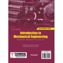 Introduction to Mechanical Engineering (R- 25)