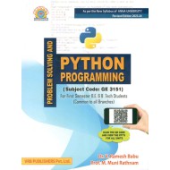 Problem Solving and Python Programming Problem Solving and Python Programming