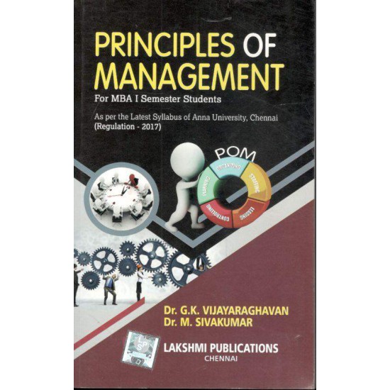 Principles Of Management (MBA)