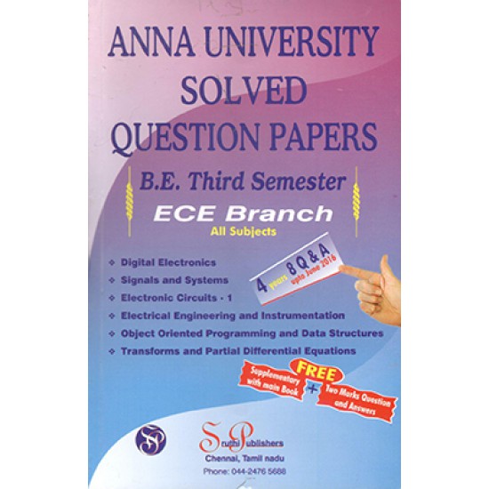 Anna University Solved Question Papers - ECE 3rd Sem Anna University Solved Question Papers - ECE 3rd Sem